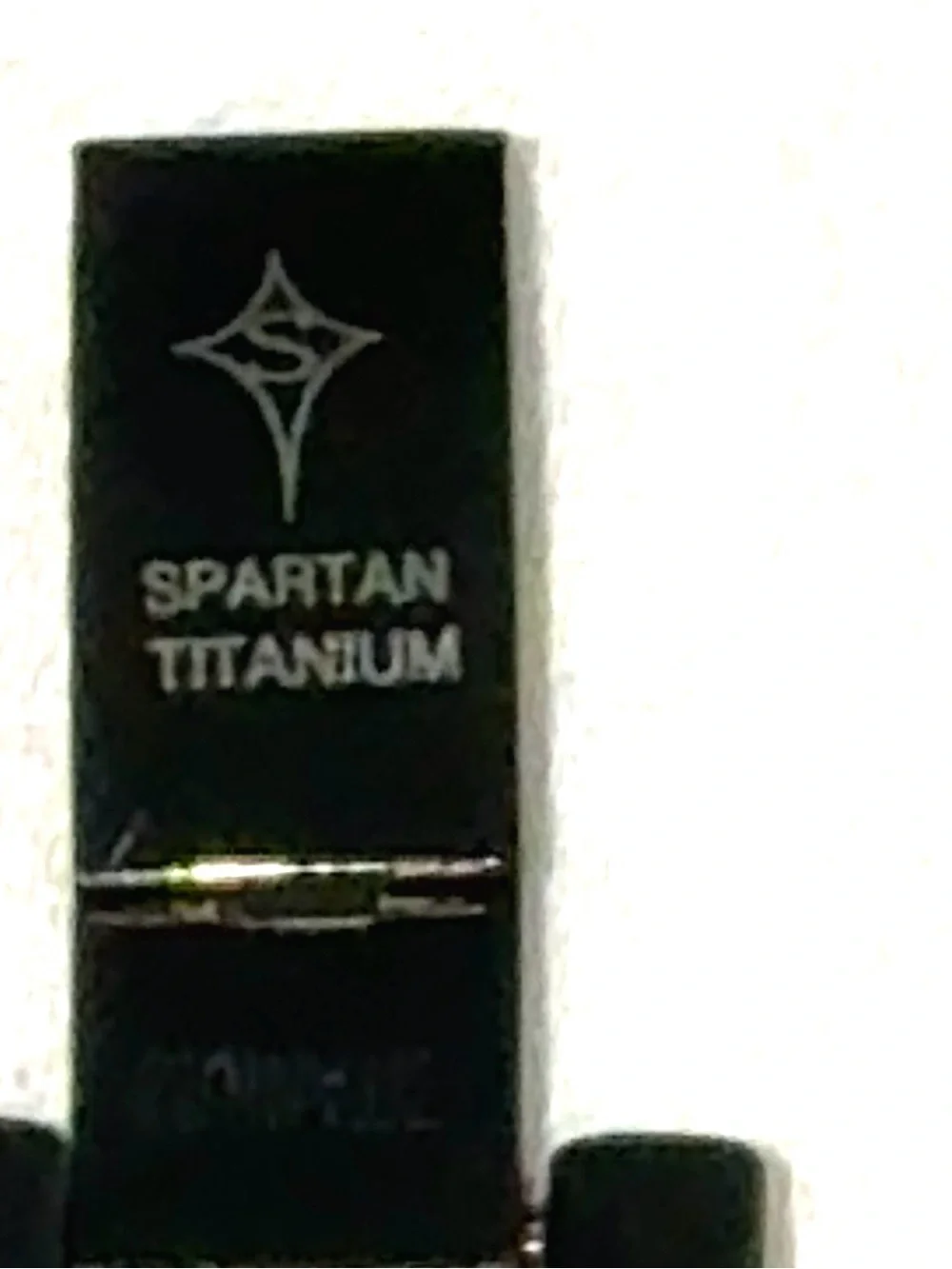Men's Black Spartan Titanium Link Bracelet - Sleek Ceramic Chain